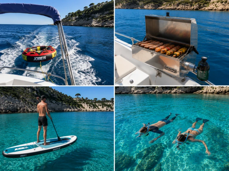 Motorboat for rent Marseille at the best price