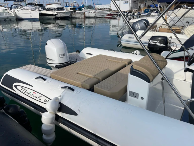 RIB rental with or without captain Maestrale Port Balís