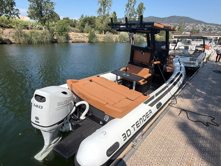 RIB rental in Mandelieu-la-Napoule - 3D Tender Odyssey 6.35