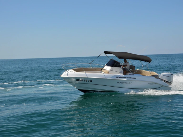 Motorboat rental with or without captain Marinello Kotor