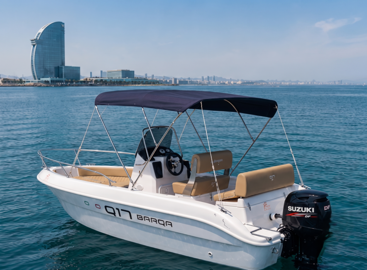 Rent a Motorboat Barqa Q17 in Barcelona | SamBoat