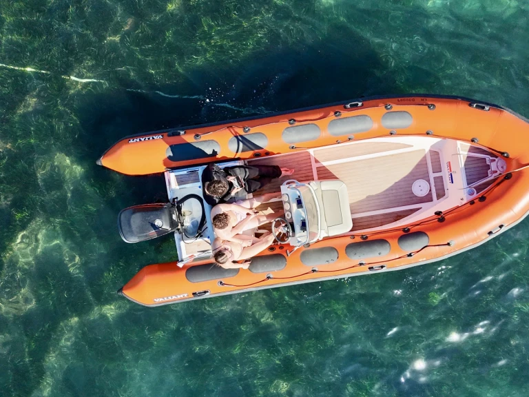 Bareboat Rental RIB Valiant with a boat licence