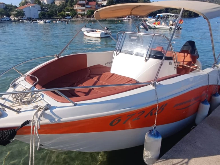 Okiboats Barracuda 545 Open in Supetarska Draga on SamBoat