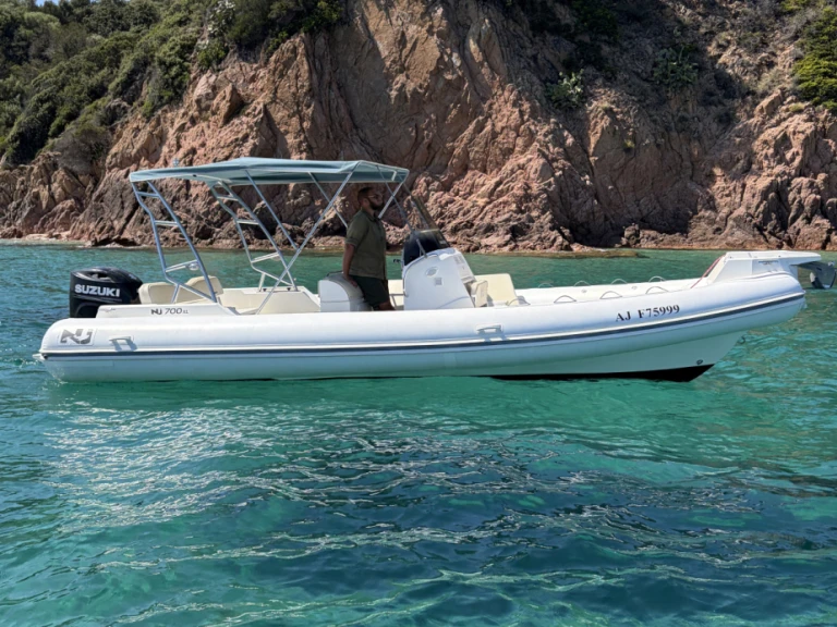 Bareboat Rental RIB Nuova Jolly with a boat licence