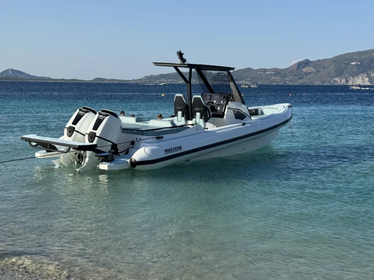 Mazziena SP 26 charter bareboat or captained in  Zakynthos