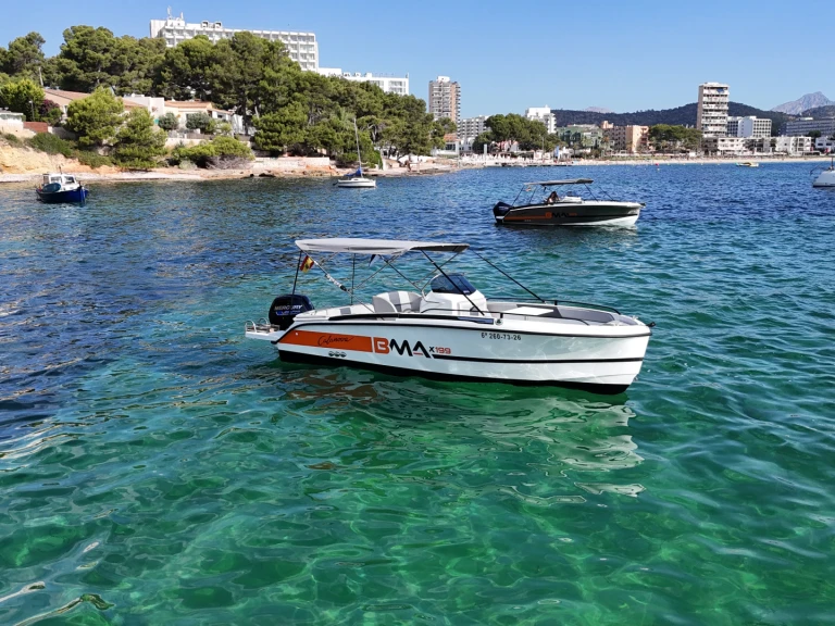 BMA X199 charter bareboat or captained in  Palma de Mallorca