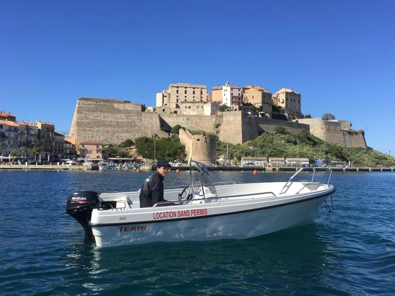 Motorboat rental in Calvi - Terhi 445 C
