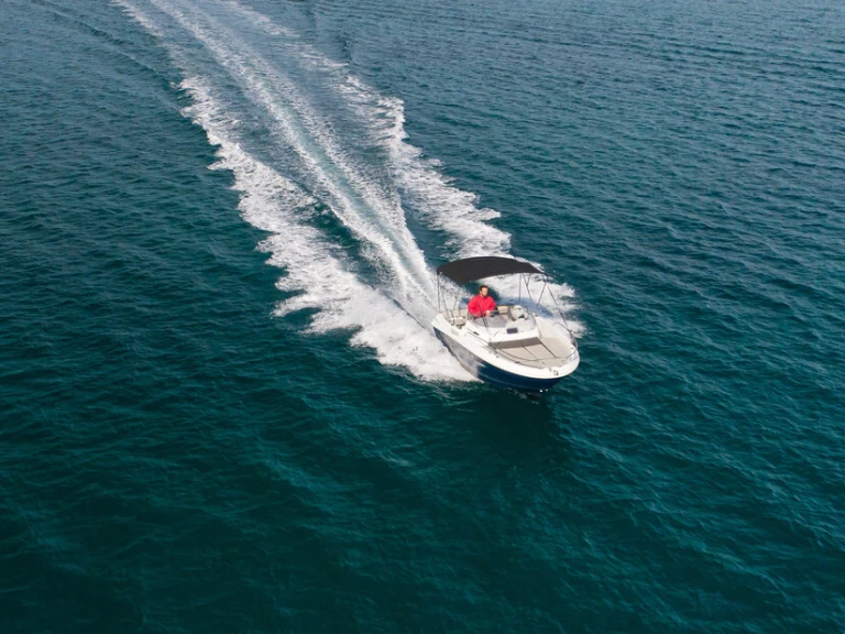 Jeanneau Cap Camarat 5.5 WA charter bareboat or captained in  Pula