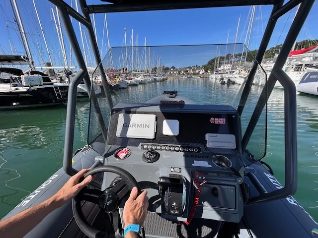 Bareboat Rental RIB Highfield with a boat licence