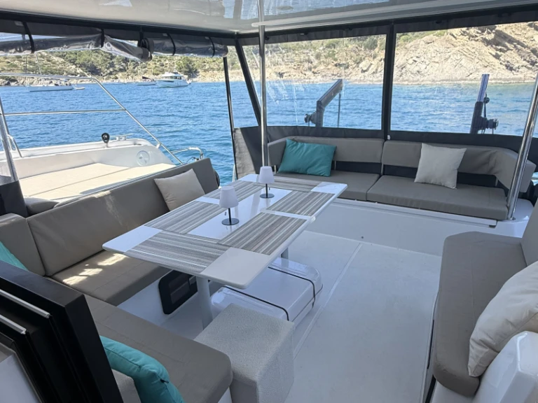 Aventura Aventura 37 charter bareboat or captained in  Le Grau-du-Roi