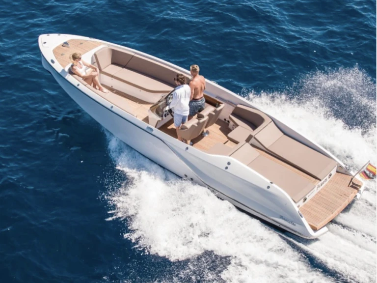 Frauscher 858 fantom Air charter bareboat or captained in  Port Adriano