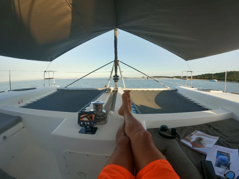 Boat rental Lagoon Lagoon 450 Sport Top in Ajaccio on Samboat