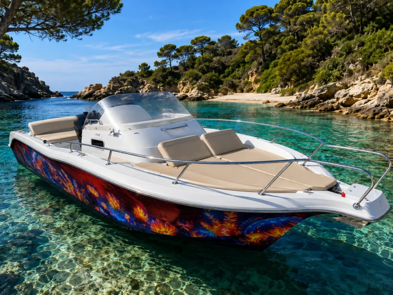 White Shark White Shark 248 charter bareboat or captained in  Saint-Cyprien