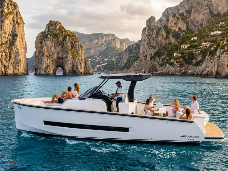 Boat rental Gozzo Libeccio 32WA in Sorrento on Samboat