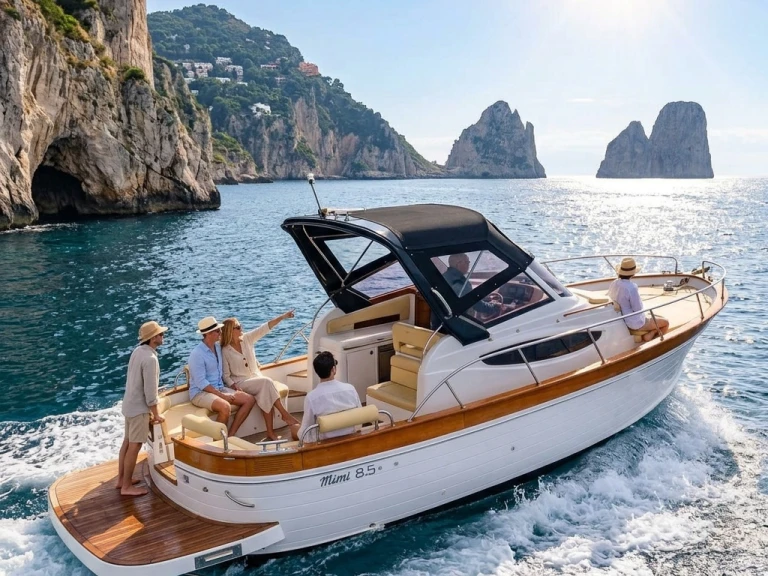 Rent a Gozzo Libeccio 32WA Sorrento