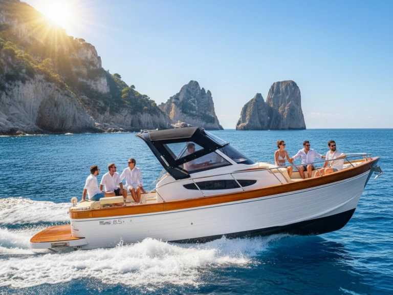 Boat rental Gozzo Libeccio 32WA in Sorrento on Samboat