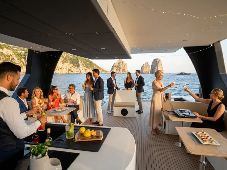 CAT SEA Star 380 charter bareboat or captained in  Positano