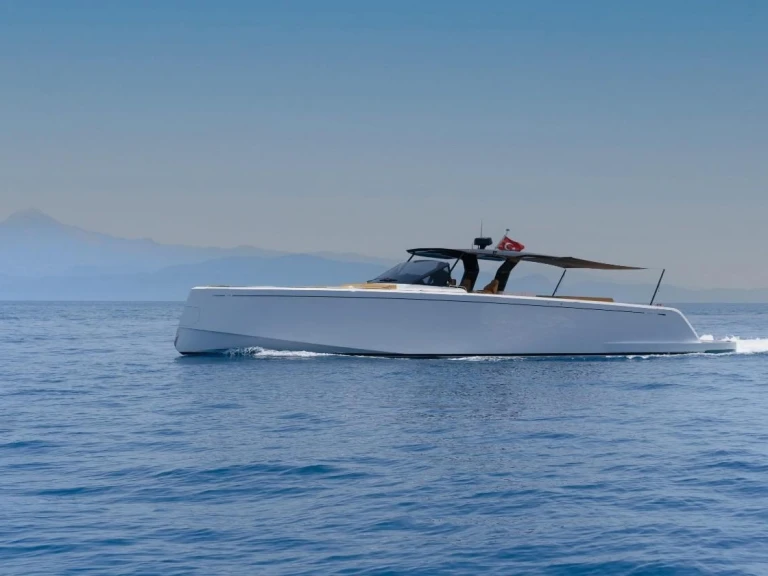 Bareboat Rental Motorboat Custom Made with a boat licence
