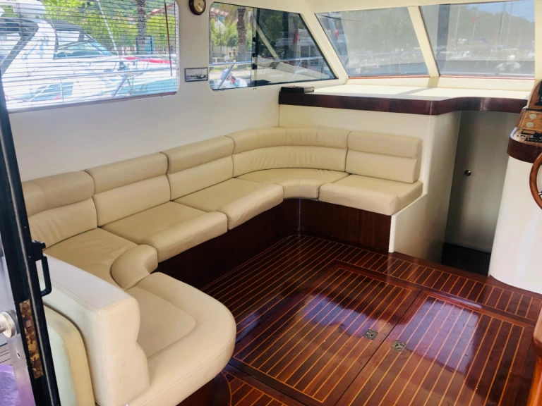 Bareboat Rental Motorboat Custom Made with a boat licence