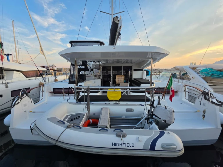 Lagoon Lagoon 43 charter bareboat or captained in  Salerno