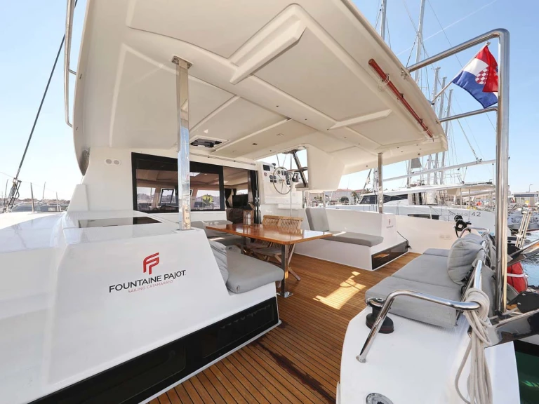 Catamaran rental with or without captain Fountaine Pajot Trogir