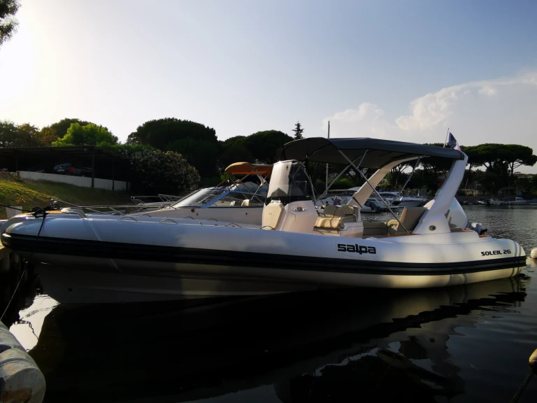 RIB rental with or without captain Salpa Mandelieu-la-Napoule