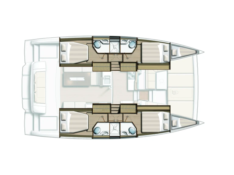 Catamaran rental in Saint-Mandrier-sur-Mer - Bali Bali 4.2