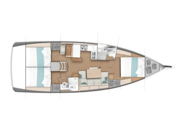 Sailboat rental in Punat - Jeanneau Sun Odyssey 440