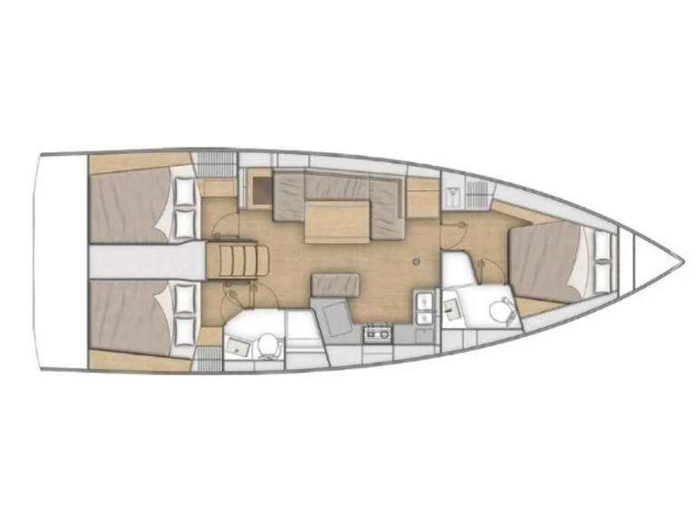 Boat rental Bénéteau Oceanis 40.1 in Orhaniye on Samboat
