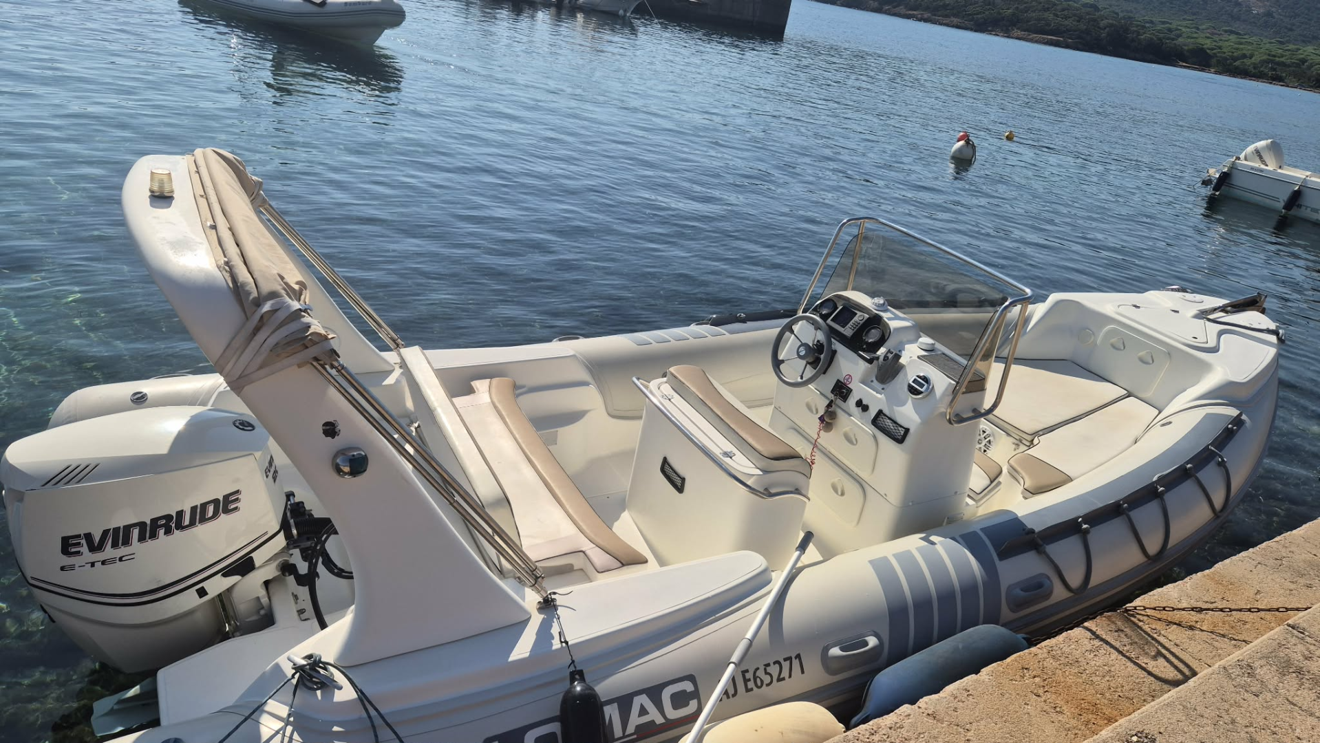 RIB rental with or without captain Lomac Porto-Vecchio