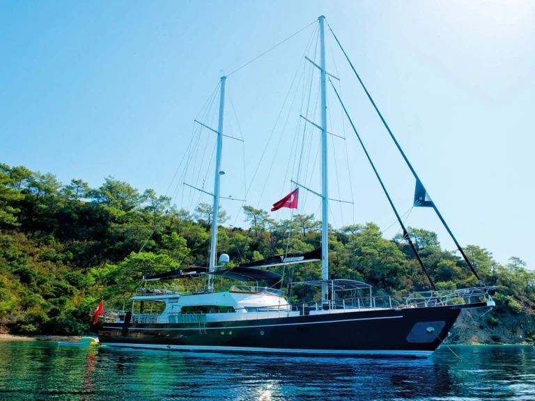 Bareboat Rental Sailboat Custom Made with a boat licence