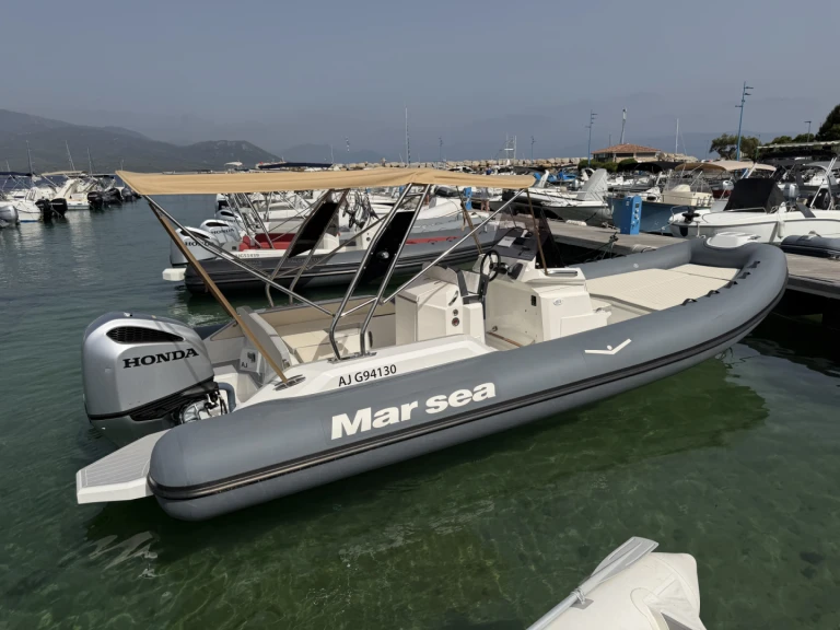 Bareboat Rental RIB MAR SEA with a boat licence