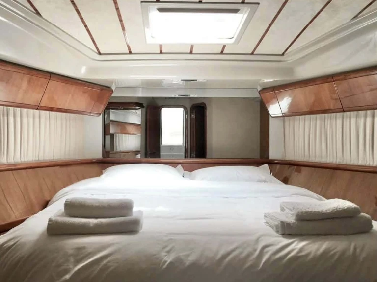 Bareboat Rental Luxury Yacht Ferretti with a boat licence