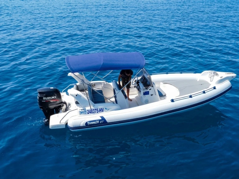 RIB rental with or without captain Marlin Boat Bol