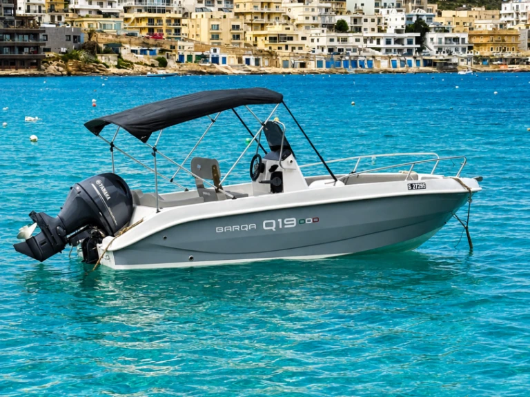 Motorboat rental with or without captain Barqa Xemxija