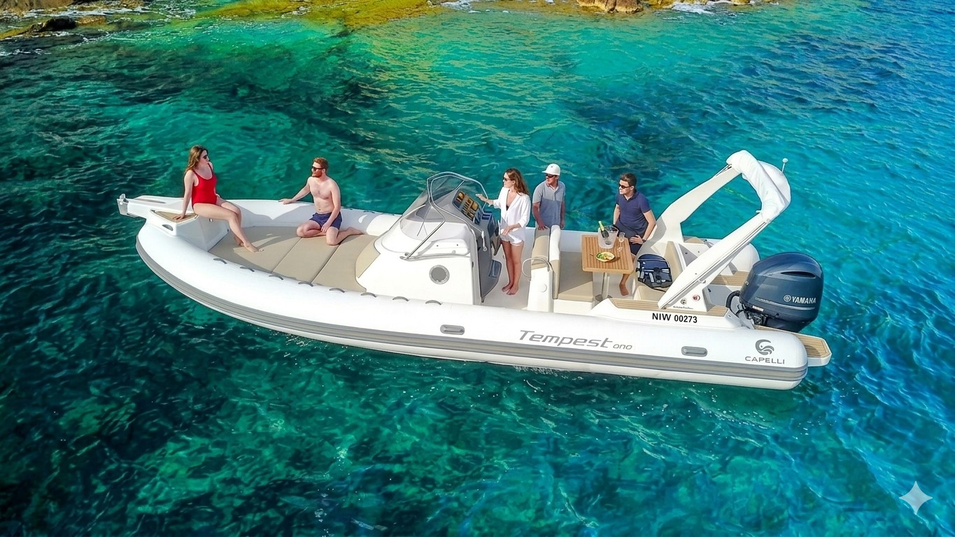 RIB rental with or without captain Capelli Mandelieu-la-Napoule