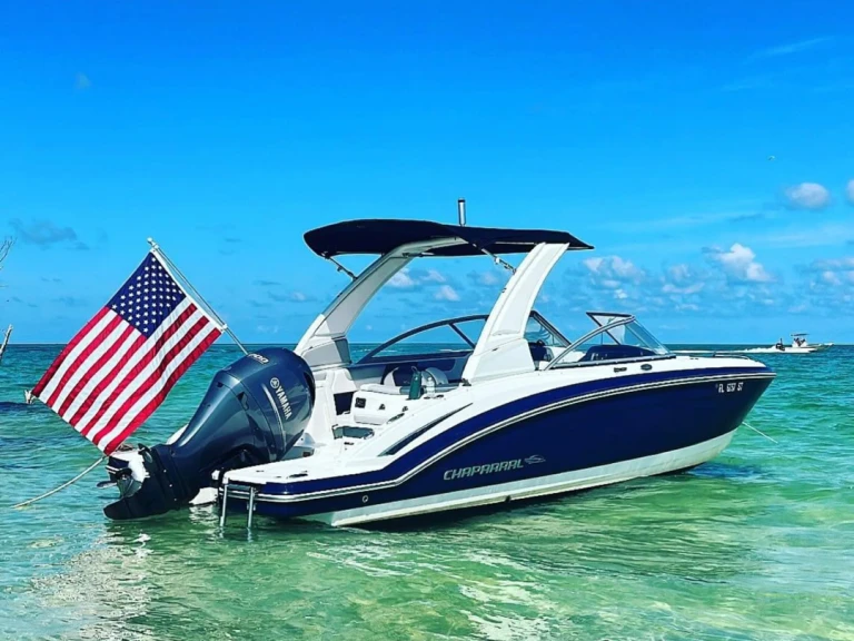 Motorboat rental in Miami - Chaparral 230 SUNCOAST