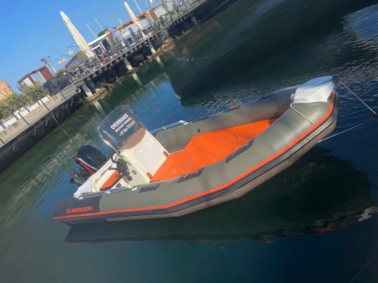 Bareboat Rental RIB Zodiac with a boat licence