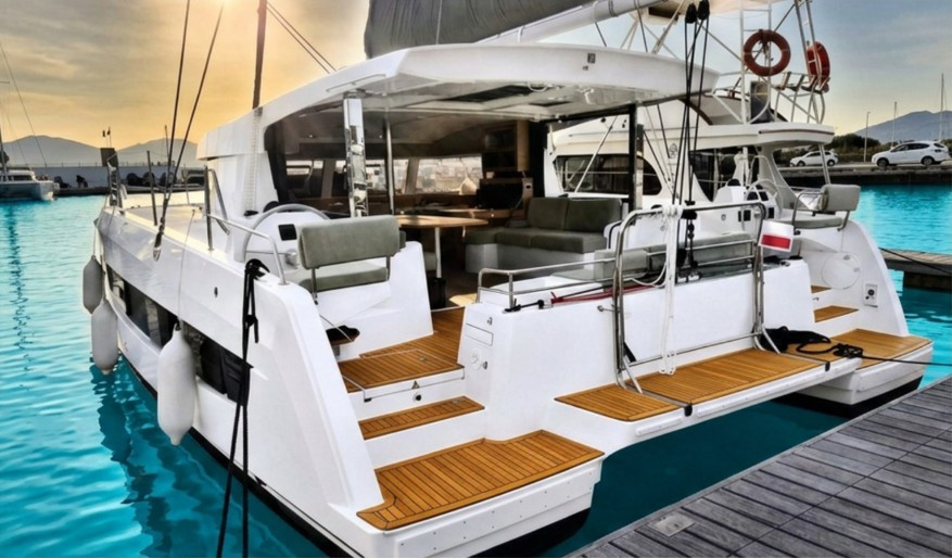 Rent a Catamaran Bali Catsmart in Trellis Bay (Baby Blue) | SamBoat