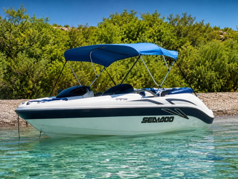 Motorboat rental in Mandelieu-la-Napoule - Sea-Doo Challenger 2000