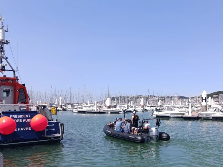 Highfield Patrol 540 charter bareboat or captained in  Le Havre