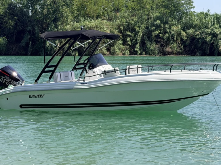 Ranieri Azzura charter bareboat or captained in  Bevazzana