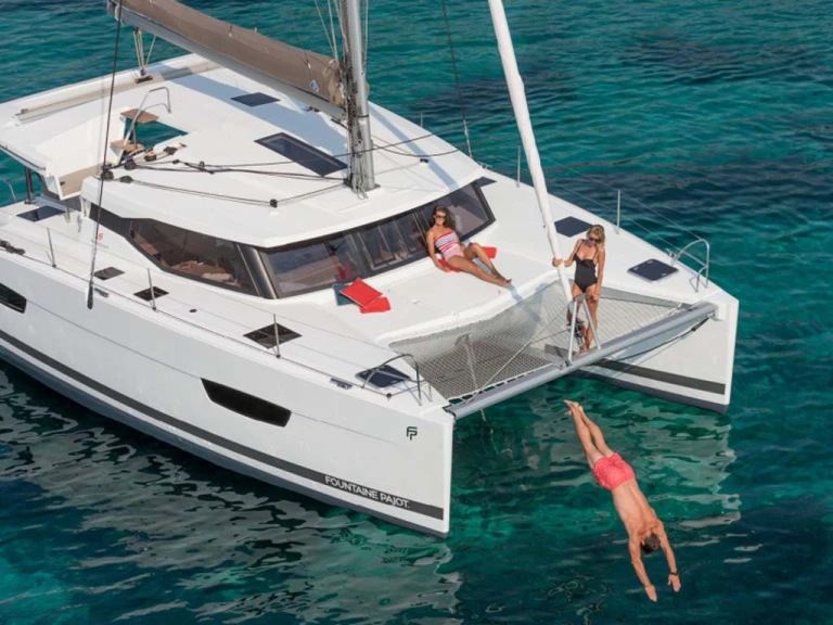 Fountaine Pajot Lucia 40 charter bareboat or captained in  Lefkáda