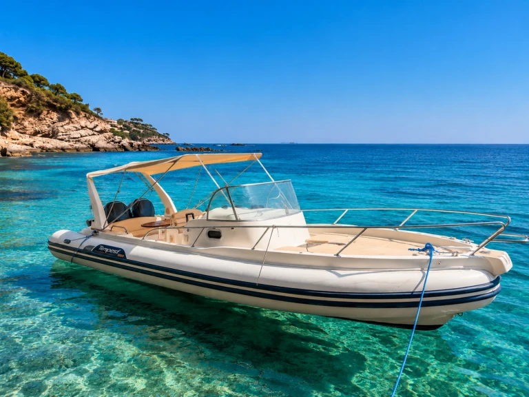 Capelli Tempest 900 Cabine charter bareboat or captained in  Empuriabrava
