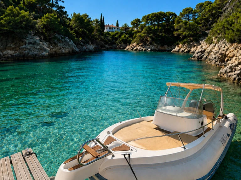 Bareboat Rental RIB Capelli with a boat licence