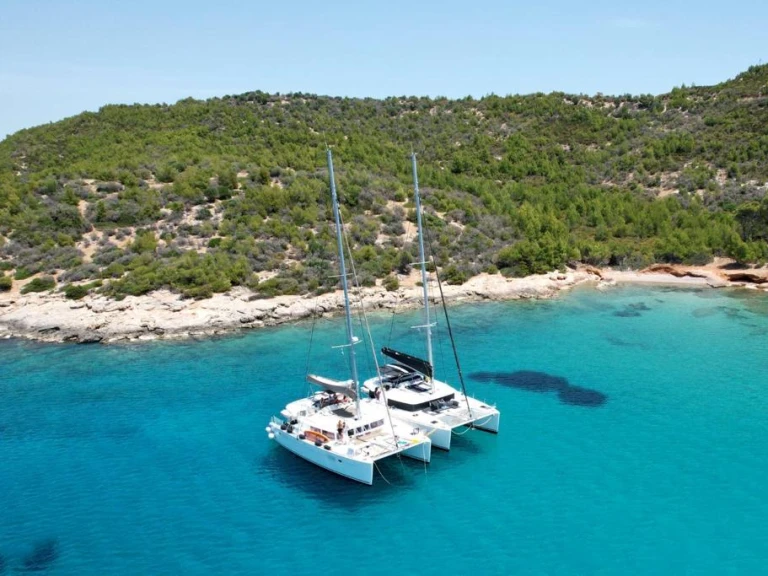 Catamaran rental with or without captain Lagoon Kallithea