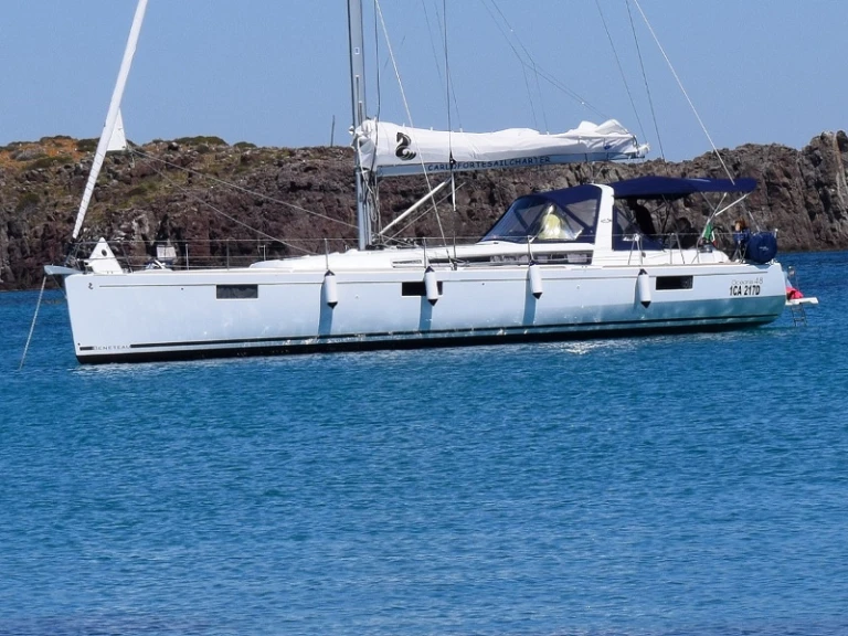 Yacht charter Cagliari cheap Oceanis 48