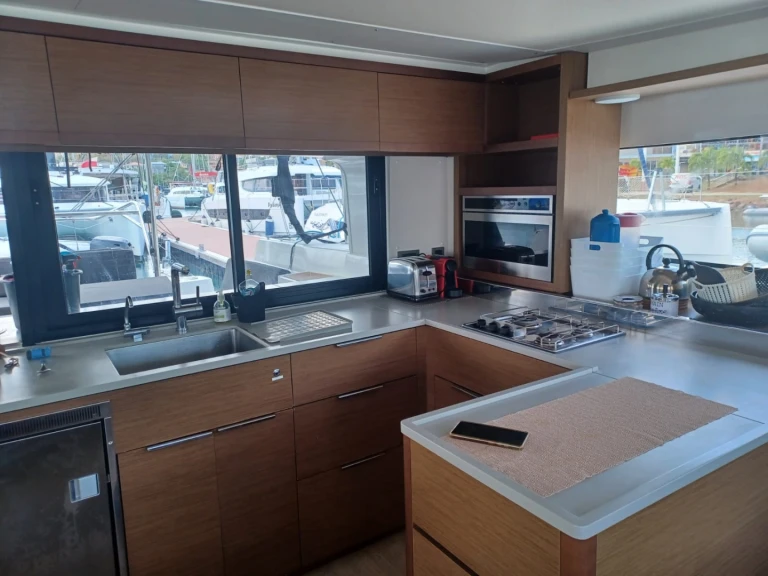 Bareboat Rental Catamaran Lagoon with a boat licence