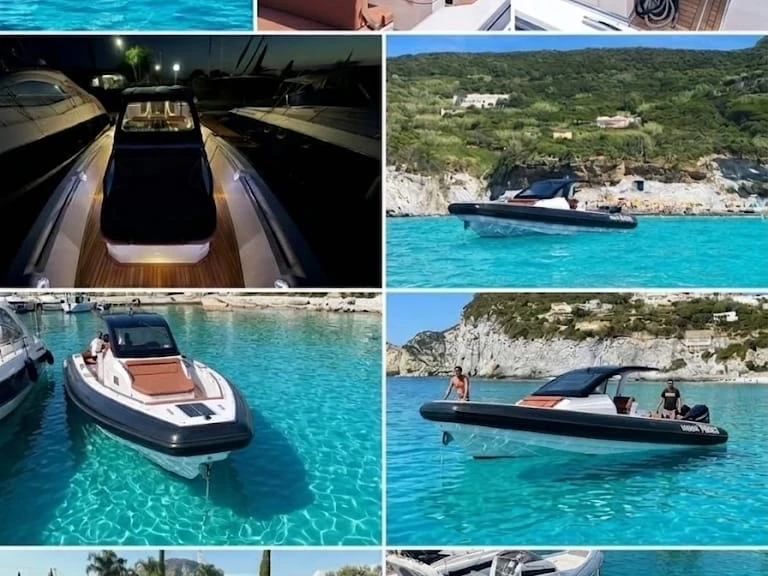 Motorboat rental with or without captain Pirelli Cannigione