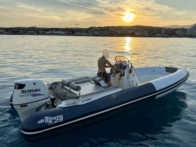 Bareboat Rental RIB Altamarea with a boat licence